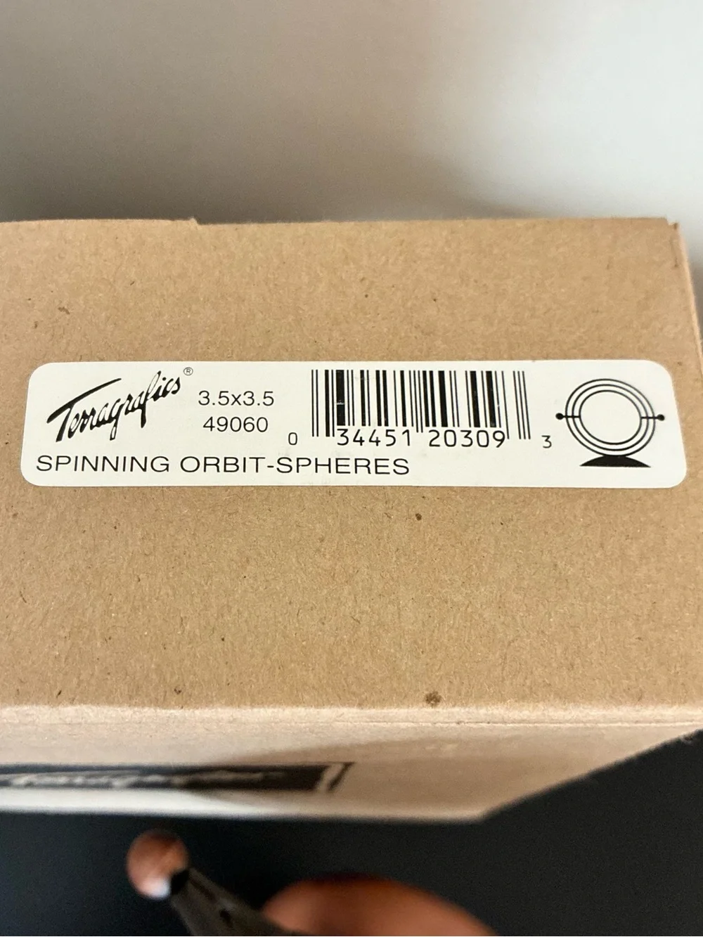 NWT Terragrafics®️Photo Frame Spinning Orbit- Spheres #49060, 1990’s